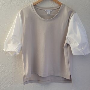 Athleta Harlow Hybrid Tee Size Medium